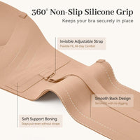 360° non-slip silicone grip