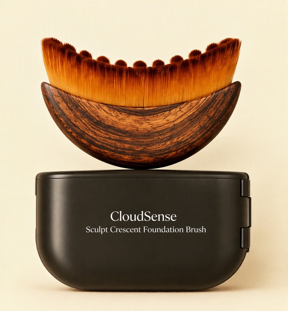 CloudSense Sculpt Crescent Foundation Brush