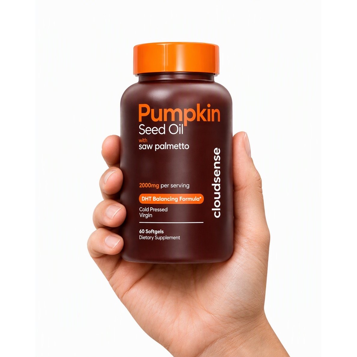 CloudSense Pumpkin Seed Oil with Saw Palmetto