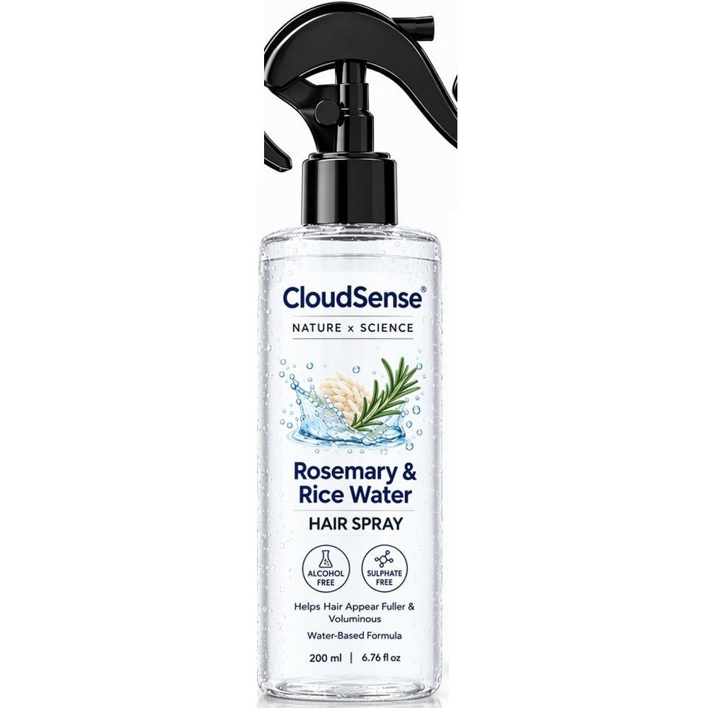 CloudSense Rosemary & Rice Water Hair Spray, 1 bottle